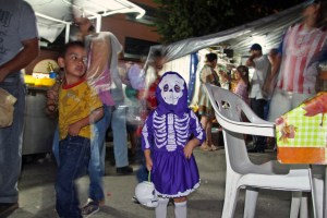 This adorable little dead girl let me take her picture for just a few pesos. 